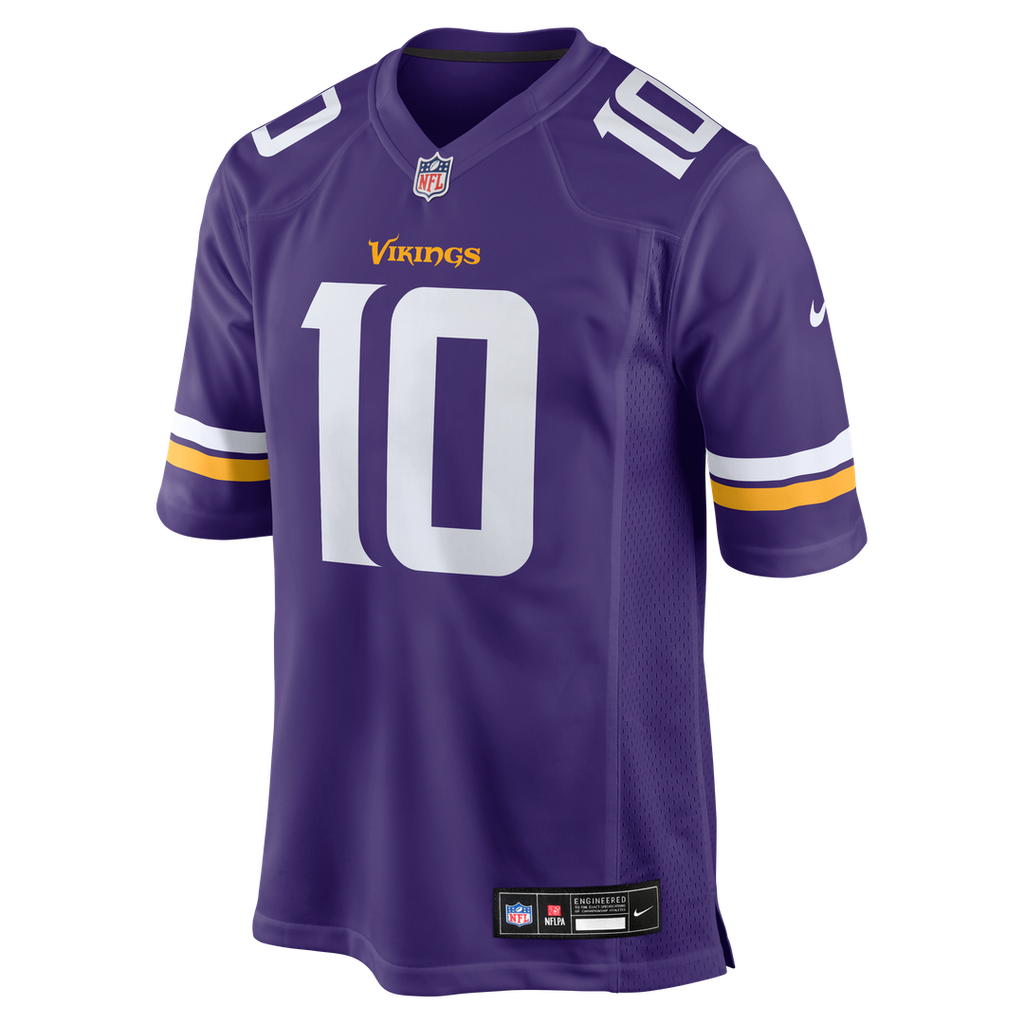 Fran Tarkenton Minnesota Vikings Game Jersey - Purple