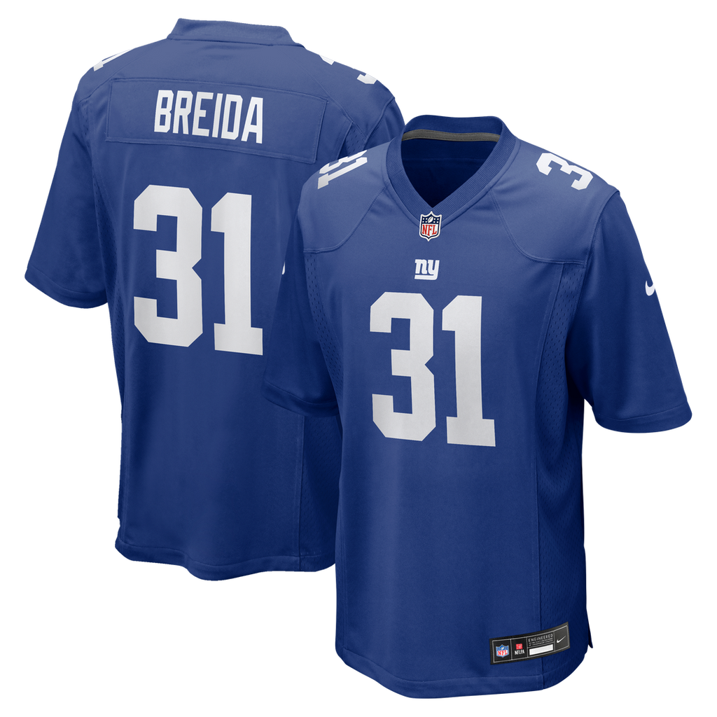 Matt Breida New York Giants Game Jersey - Royal Blue