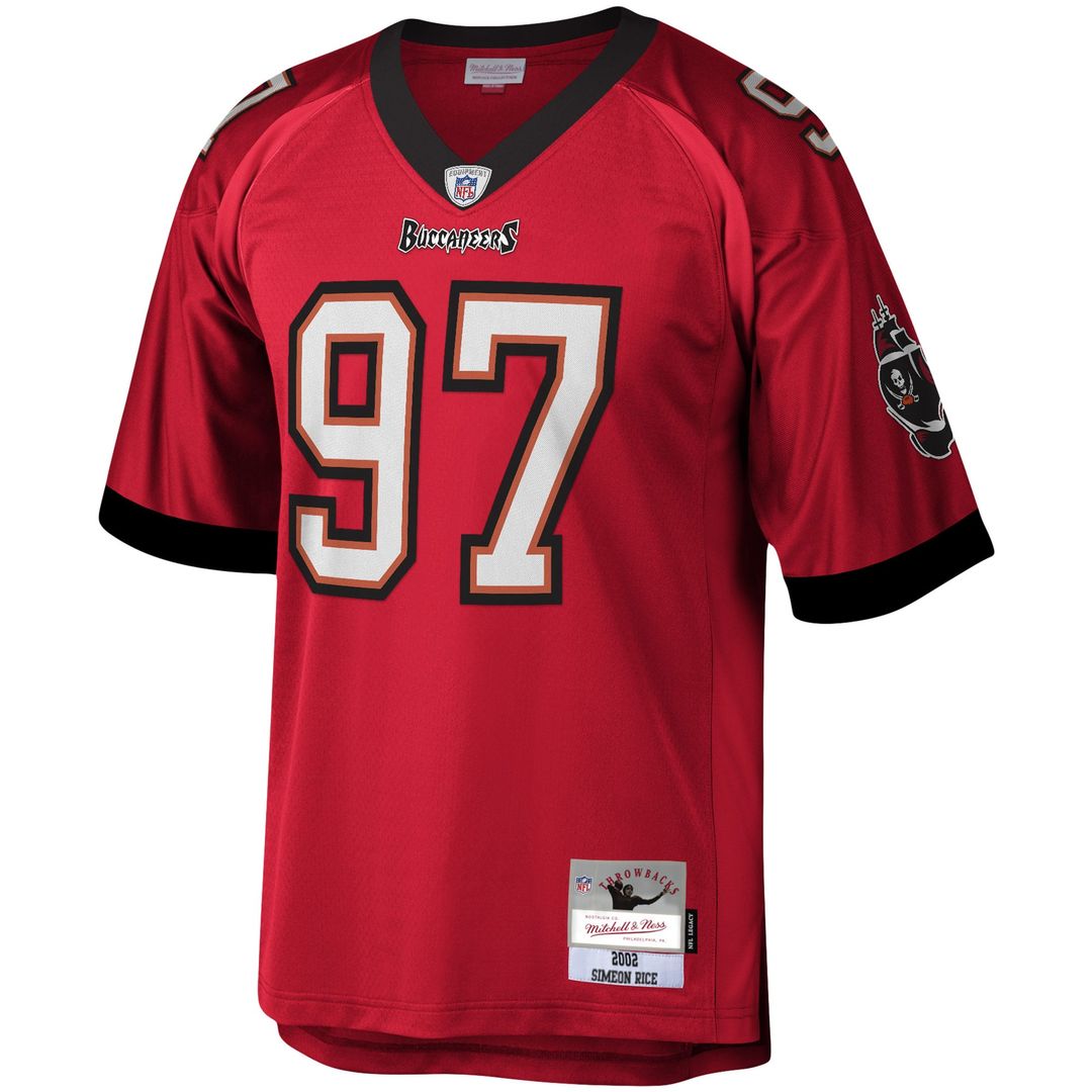 Simeon Rice Tampa Bay Buccaneers Legacy Replica Jersey - Red