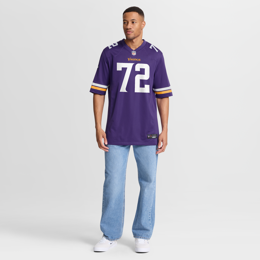 Ryan Van Demark Minnesota Vikings Game Jersey - Purple