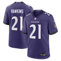 Jaylinn Hawkins Baltimore Ravens Game Jersey - Purple