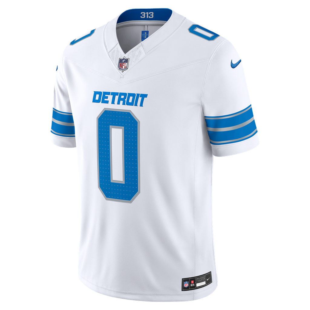 Jahmyr Gibbs Detroit Lions Vapor F.U.S.E. Stitched Limited Jersey - Blue