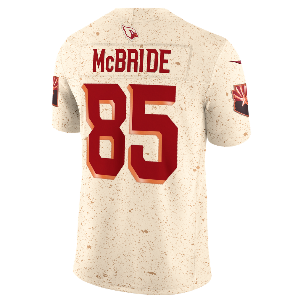 Trey McBride Arizona Cardinals Rivalries Collection Stitched Limited Jersey - Natural