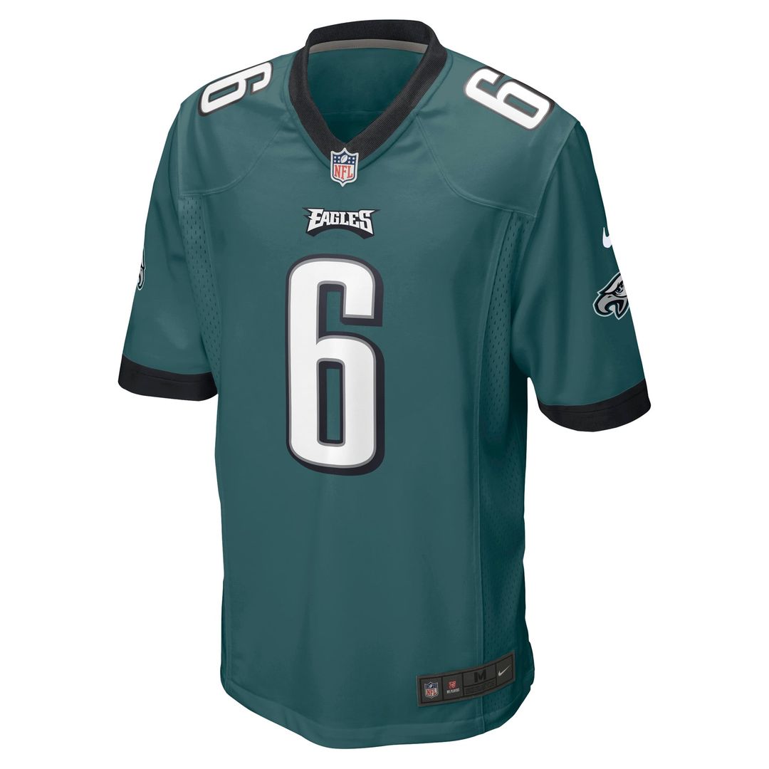 DeVonta Smith Philadelphia Eagles Game Jersey - Midnight Green