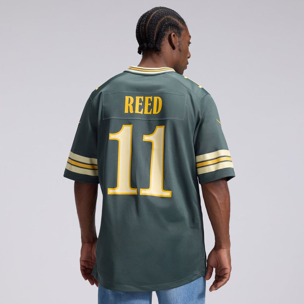 Jayden Reed Green Bay Packers 2026 Rivalries Collection Game Jersey - Green