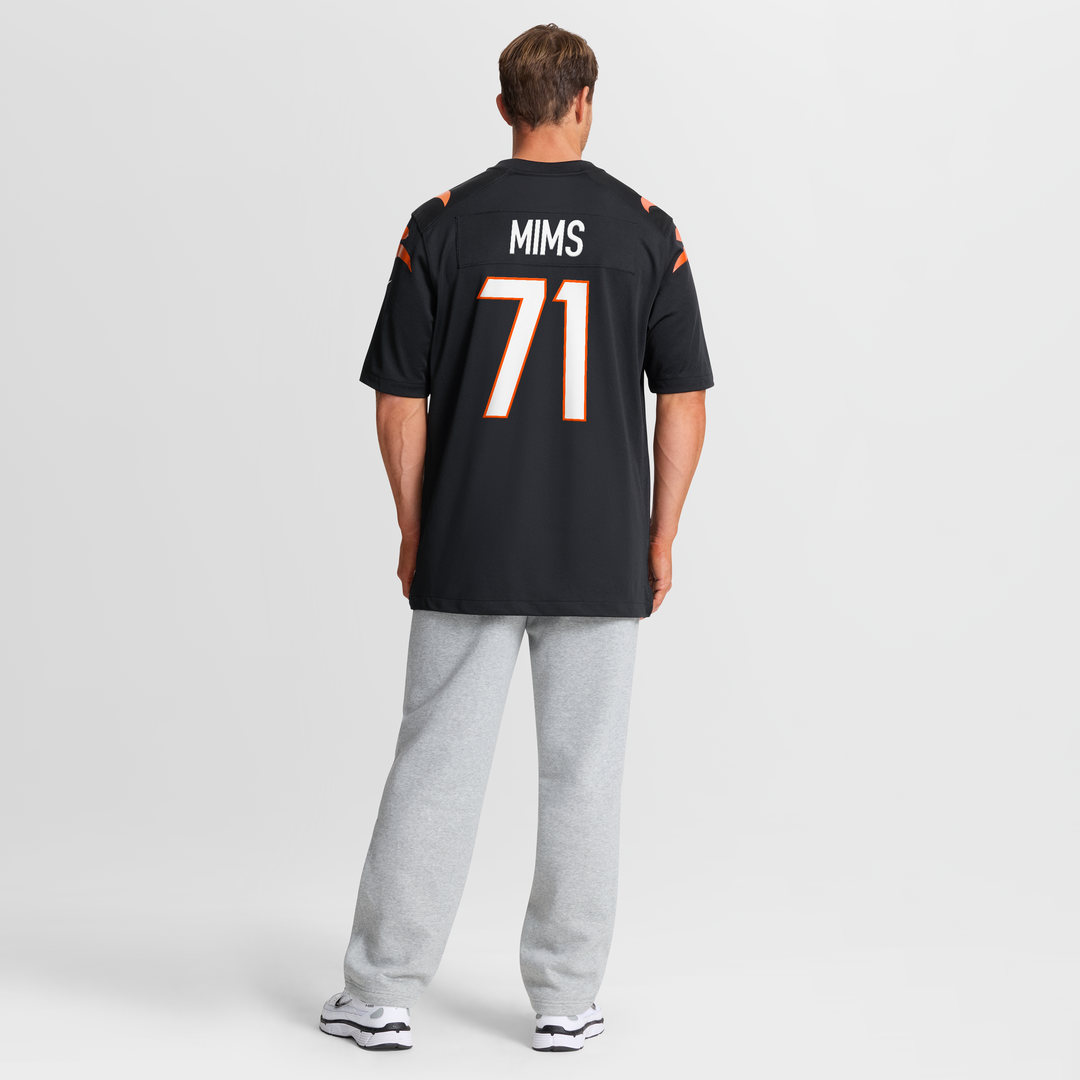 Amarius Mims Cincinnati Bengals Game Jersey - Black