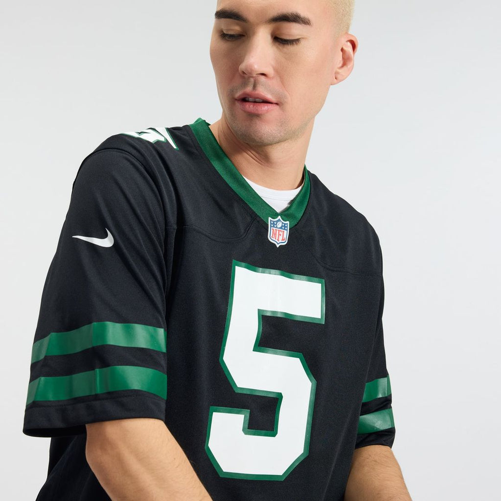 Garrett Wilson New York Jets Alternate Game Jersey - Legacy Black