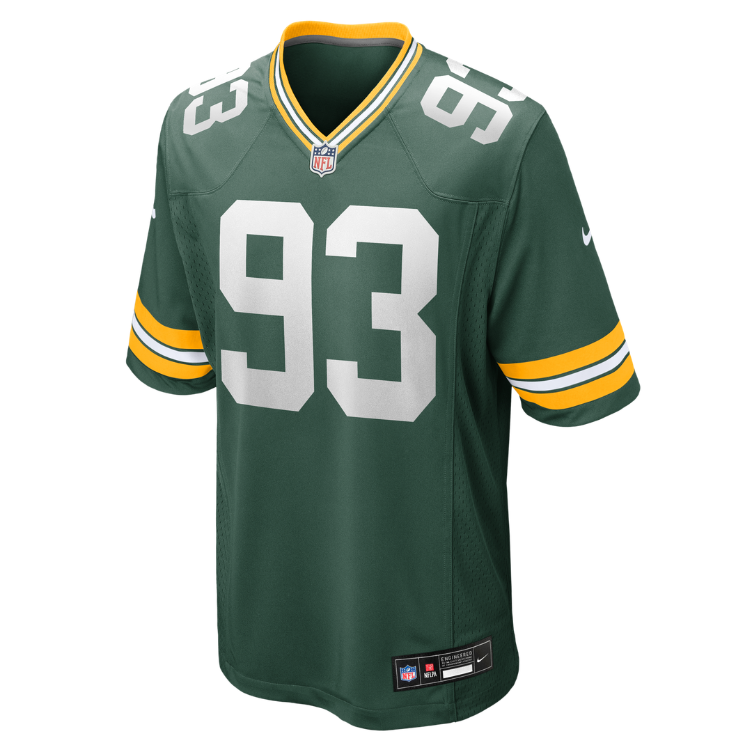 Nazir Stackhouse Green Bay Packers Game Jersey - Green