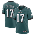 Arnold Ebiketie Philadelphia Eagles Game Jersey - Midnight Green