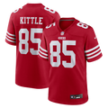 George Kittle San Francisco 49ers Game Jersey - Scarlet