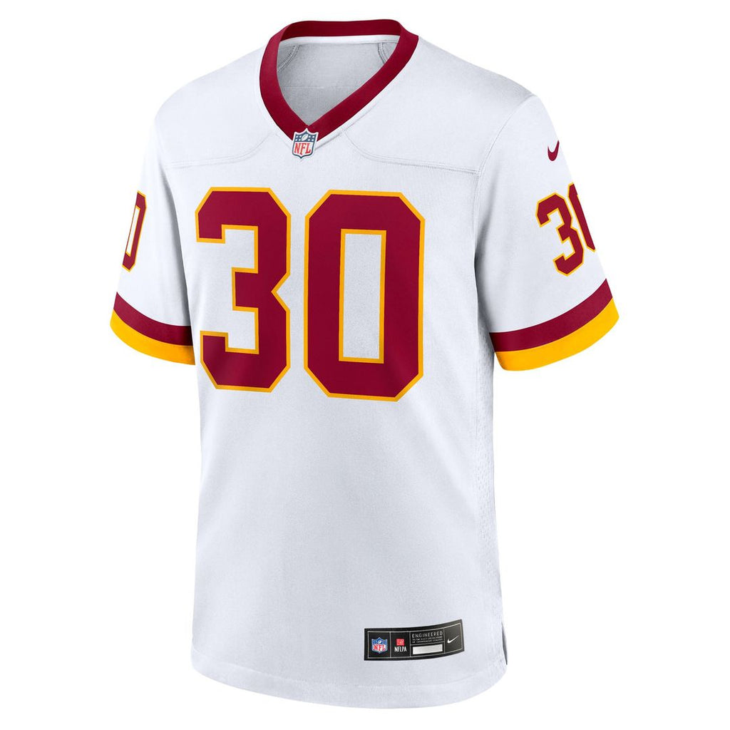 Austin Ekeler Washington Commanders Game Super Bowl Era Jersey - White