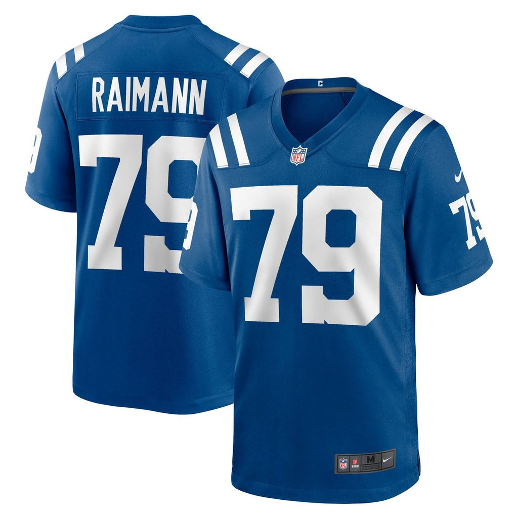 Bernhard Raimann Indianapolis Colts Game Jersey - Royal Blue