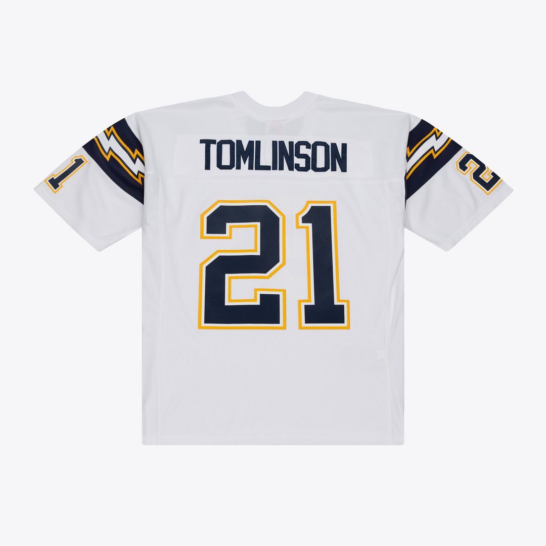 LaDainian Tomlinson San Diego Chargers 2001 Legacy Replica Jersey - White