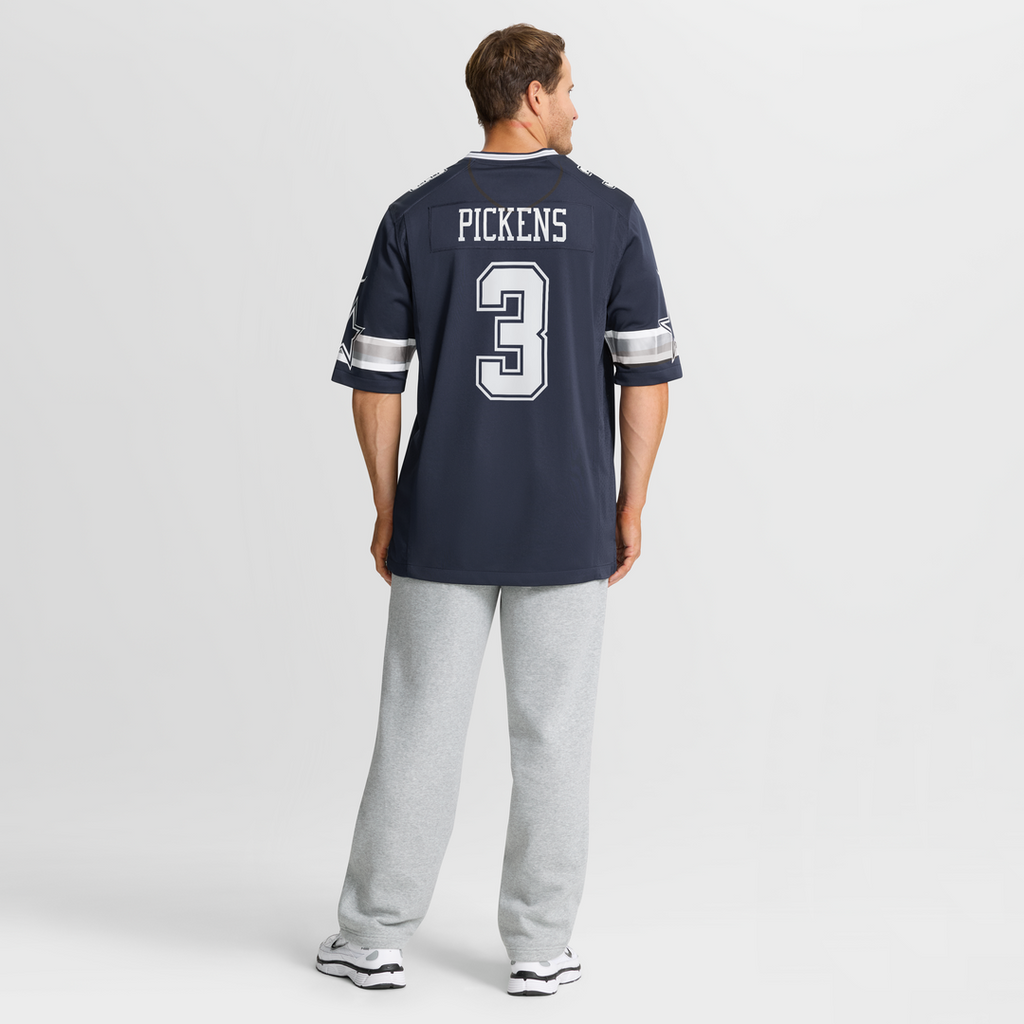 George Pickens Dallas Cowboys Game Jersey - White