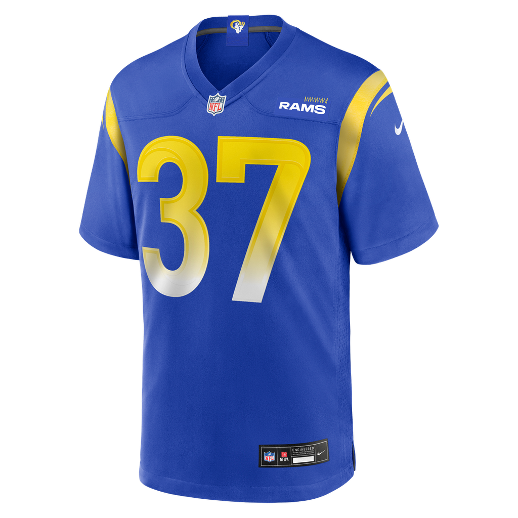 Quentin Lake Los Angeles Rams Game Jersey - Royal Blue