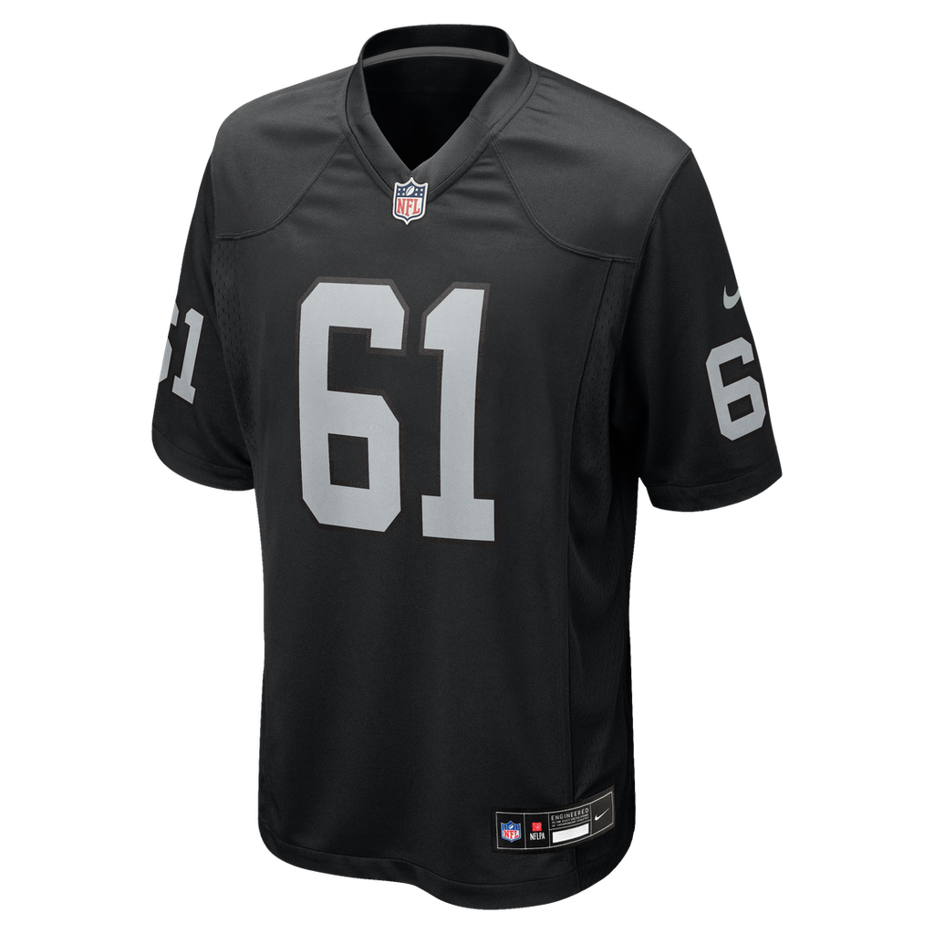 Jordan Meredith Las Vegas Raiders Game Jersey - Black