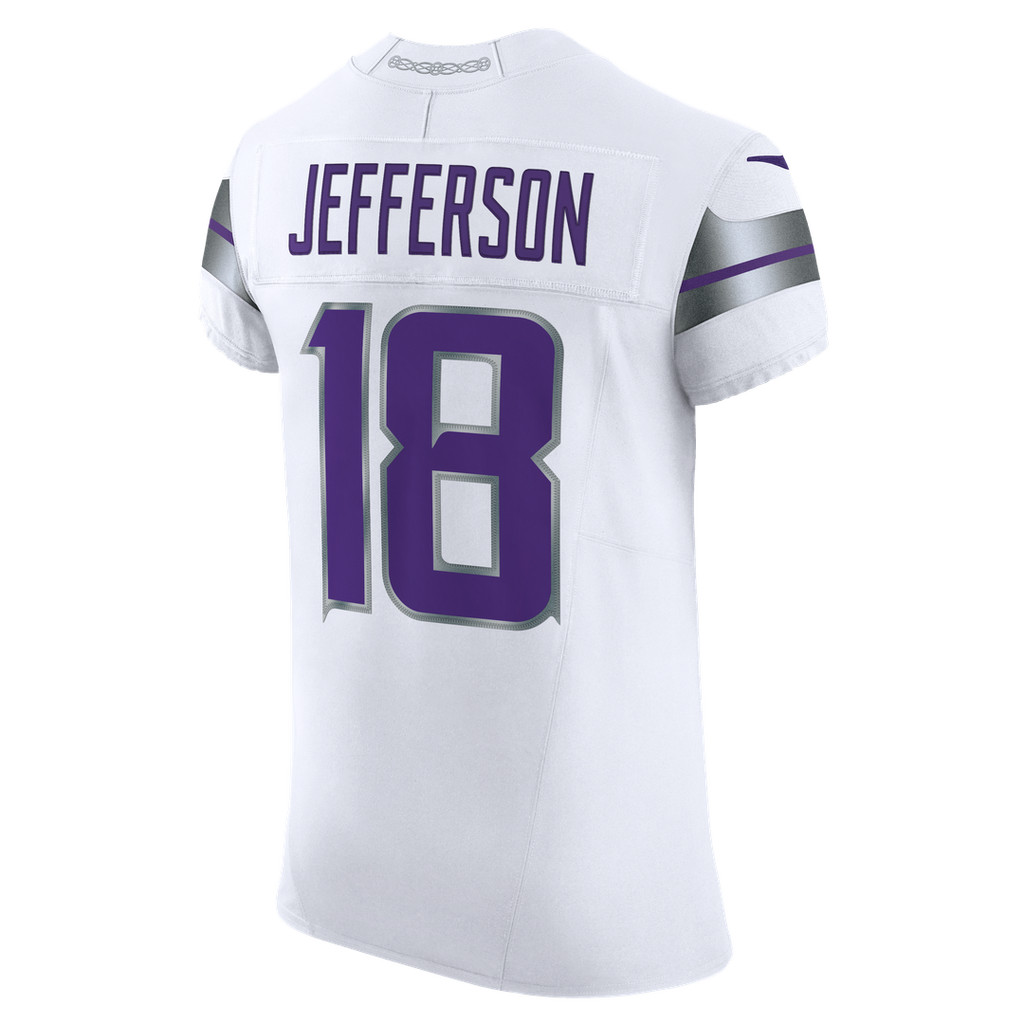 Justin Jefferson Minnesota Vikings Alternate Vapor F.U.S.E. Elite Jersey - White