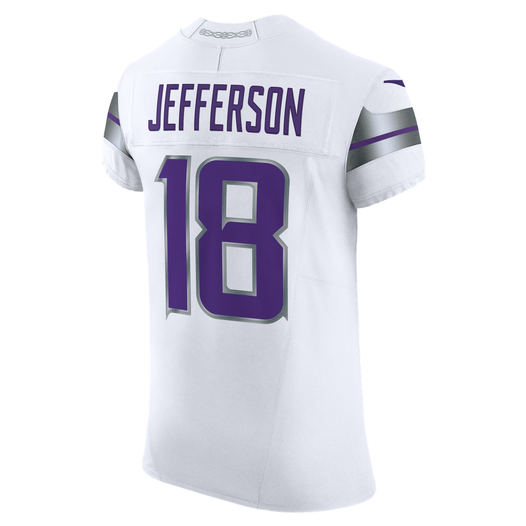 Justin Jefferson Minnesota Vikings Alternate Vapor F.U.S.E. Elite Jersey - White