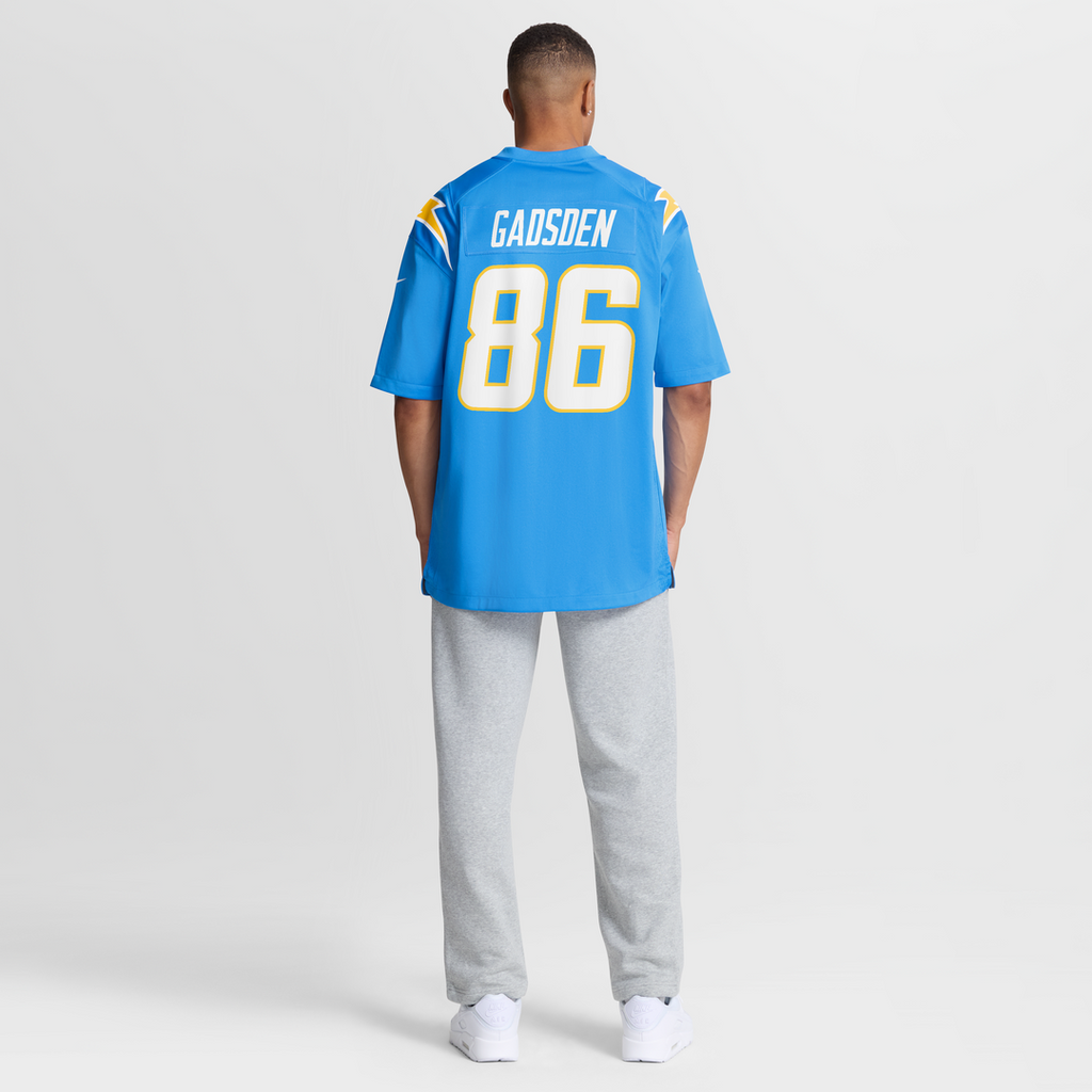 Oronde Gadsden Los Angeles Chargers Game Jersey - Powder Blue