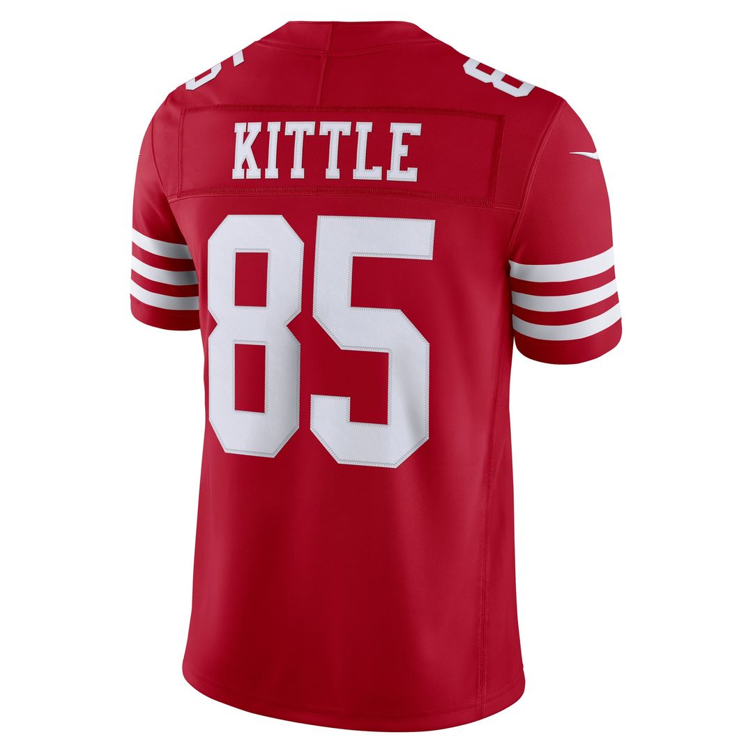 George Kittle San Francisco 49ers Vapor F.U.S.E. Stitched Limited Jersey - Scarlet