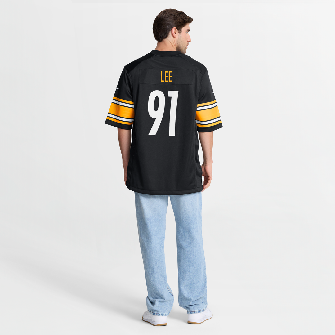 Logan Lee Pittsburgh Steelers Game Jersey - Black