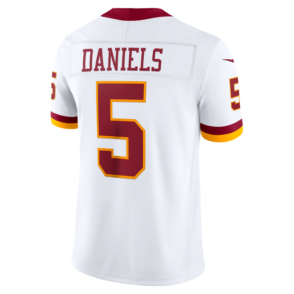 Jayden Daniels Washington Commanders Vapor F.U.S.E. Stitched Limited Jersey - Burgundy