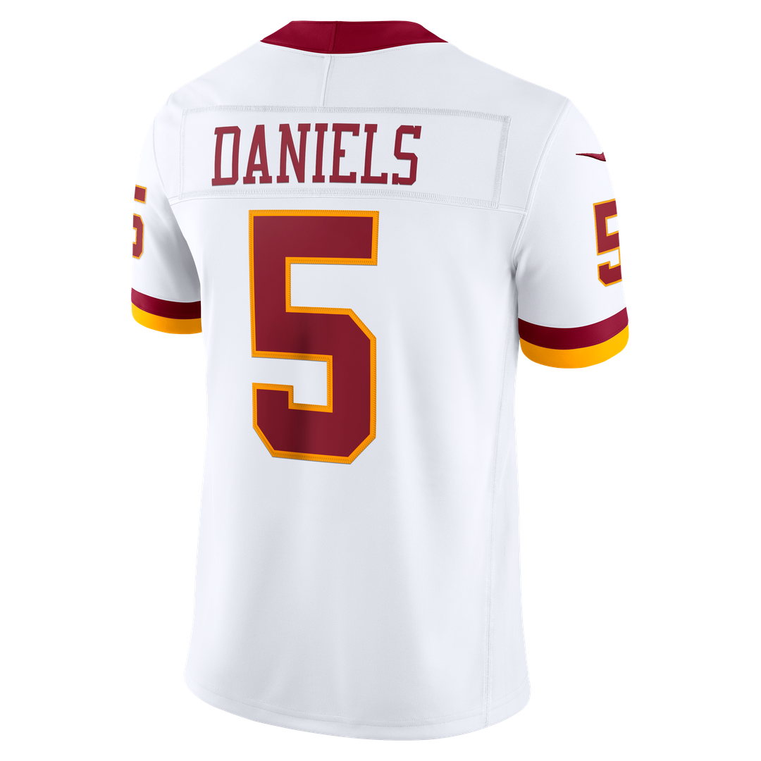 Jayden Daniels Washington Commanders Vapor F.U.S.E. Stitched Limited Jersey - White