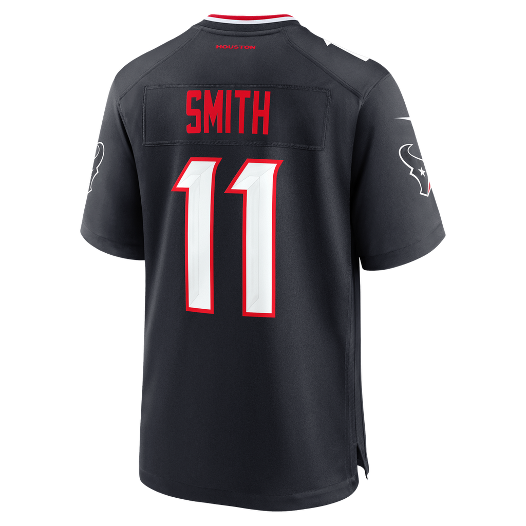 Tremon Smith Houston Texans Game Jersey - Navy