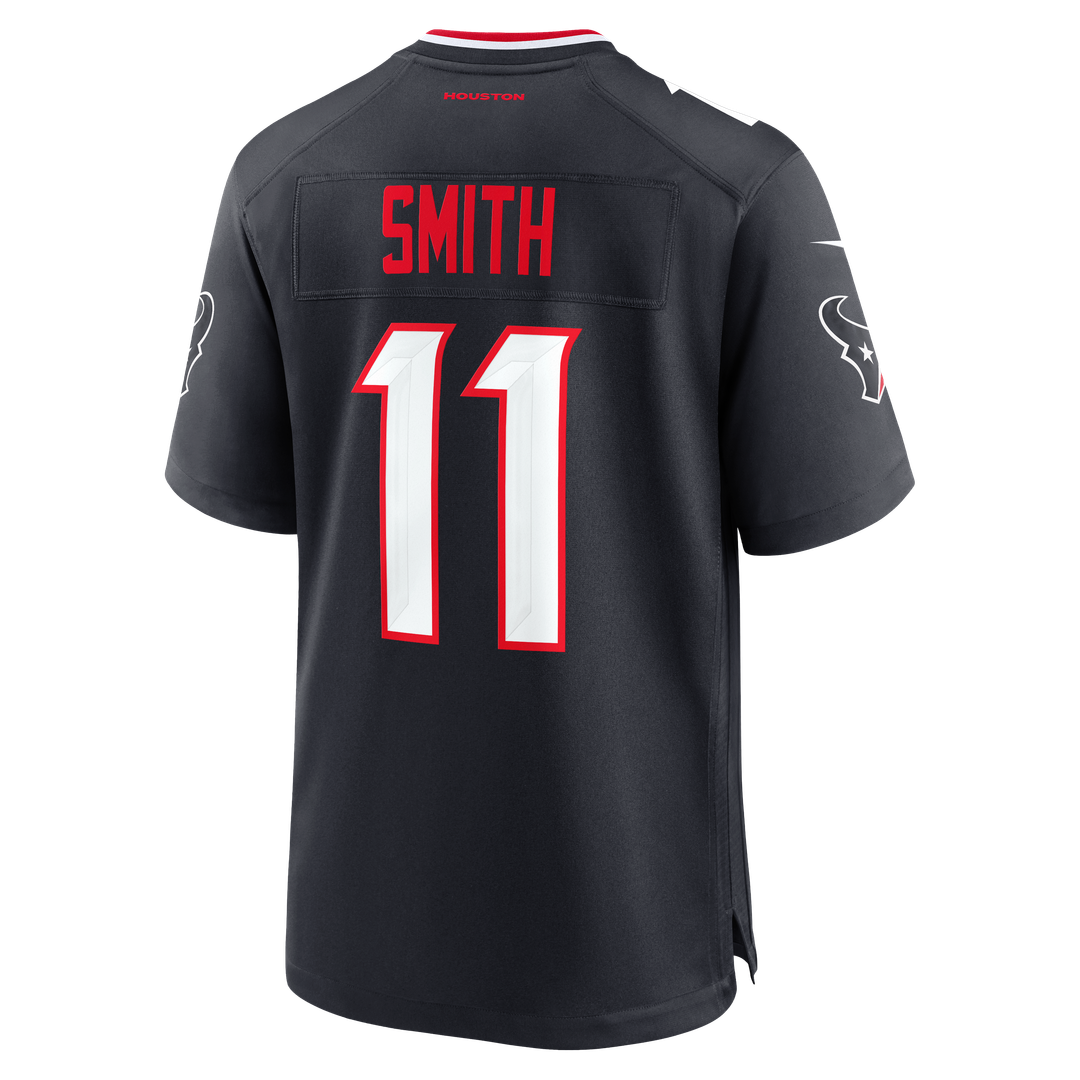 Tremon Smith Houston Texans Game Jersey - Navy