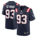 Richard Seymour New England Patriots Game Jersey - Navy