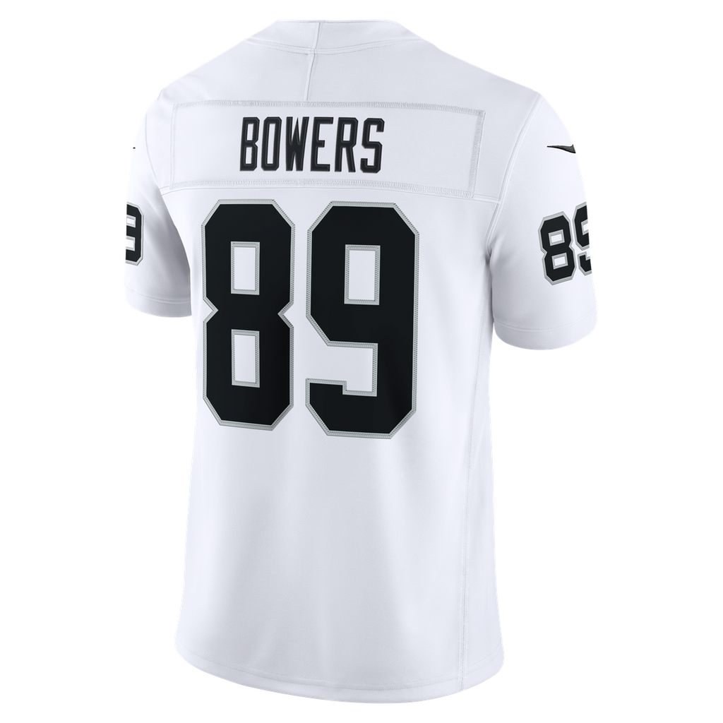 Brock Bowers Las Vegas Raiders Vapor F.U.S.E. Stitched Limited Jersey - White
