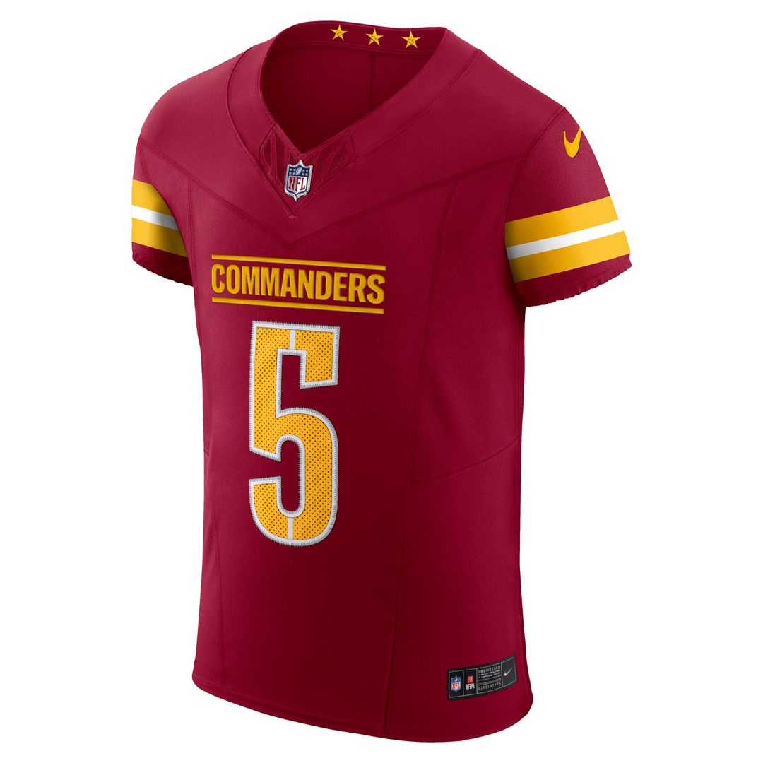 Jayden Daniels Washington Commanders Vapor F.U.S.E. Elite Jersey - Burgundy