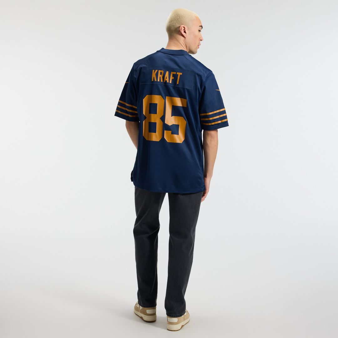 Tucker Kraft Green Bay Packers Alternate Game Jersey - Navy