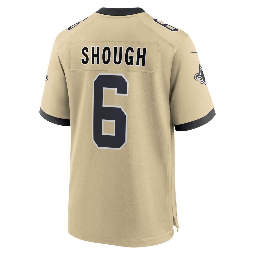 Tyler Shough New Orleans Saints Game Jersey - White