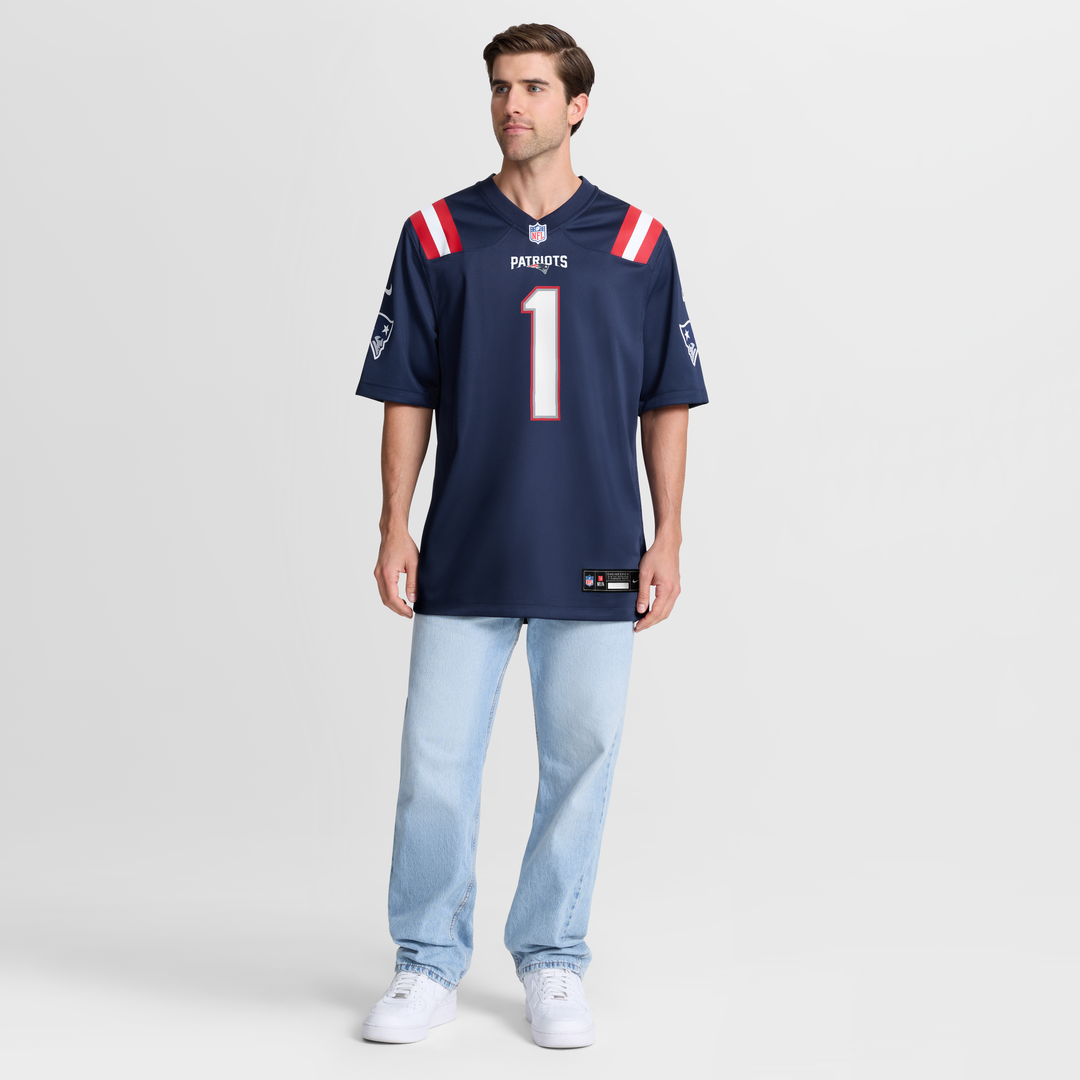 A.J. Brown New England Patriots Game Jersey - Red