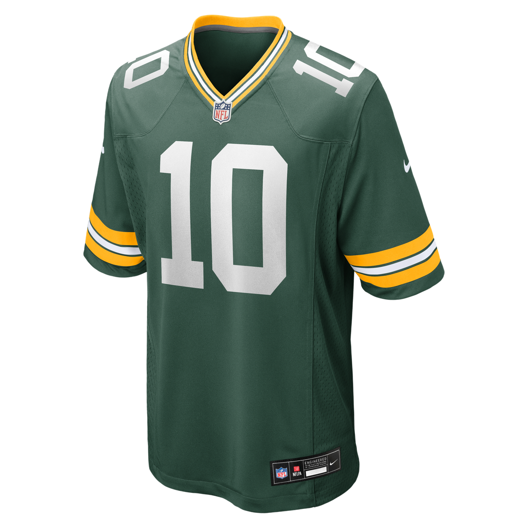 Jordan Love Green Bay Packers Game Jersey - Green