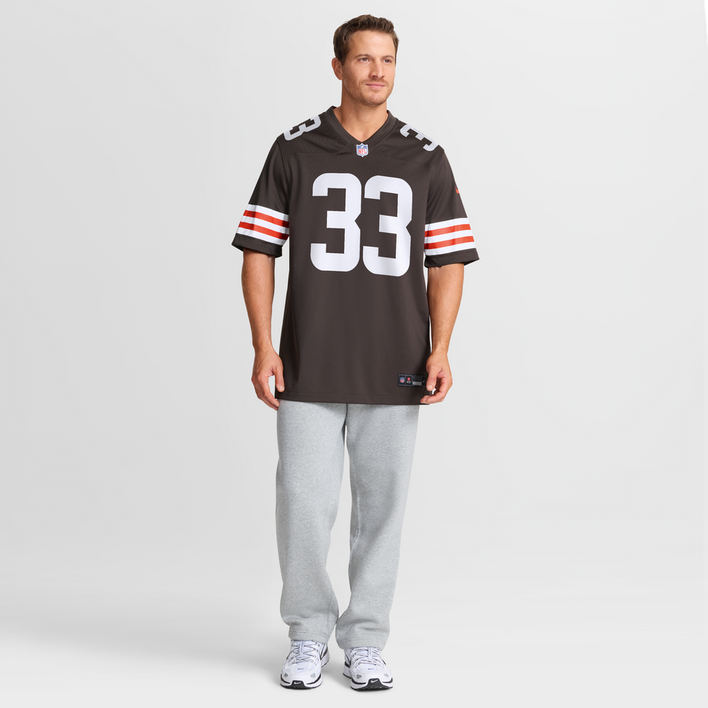 Ronnie Hickman Cleveland Browns Game Jersey - Brown