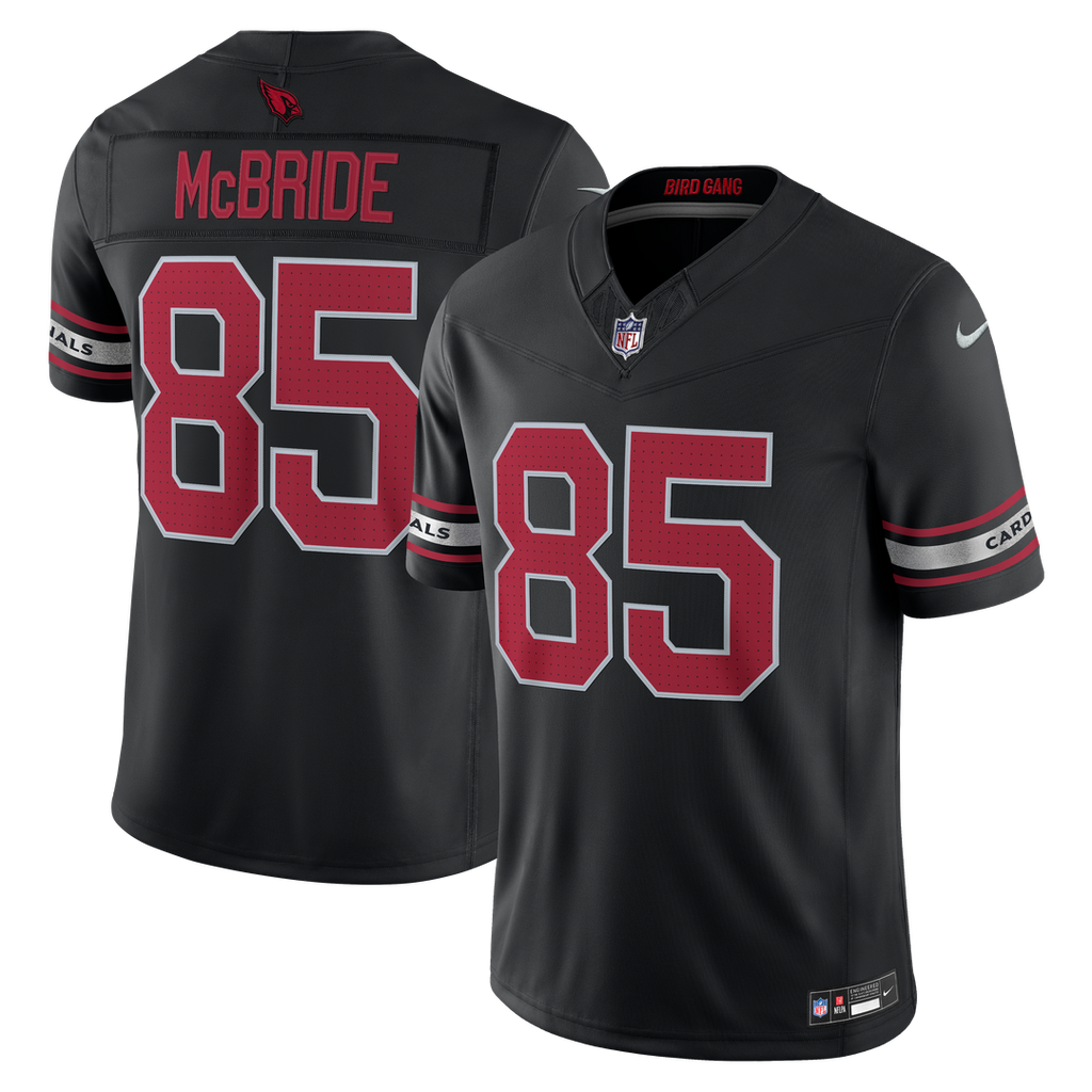 Trey McBride Arizona Cardinals Alternate Vapor F.U.S.E. Stitched Limited Jersey - Black