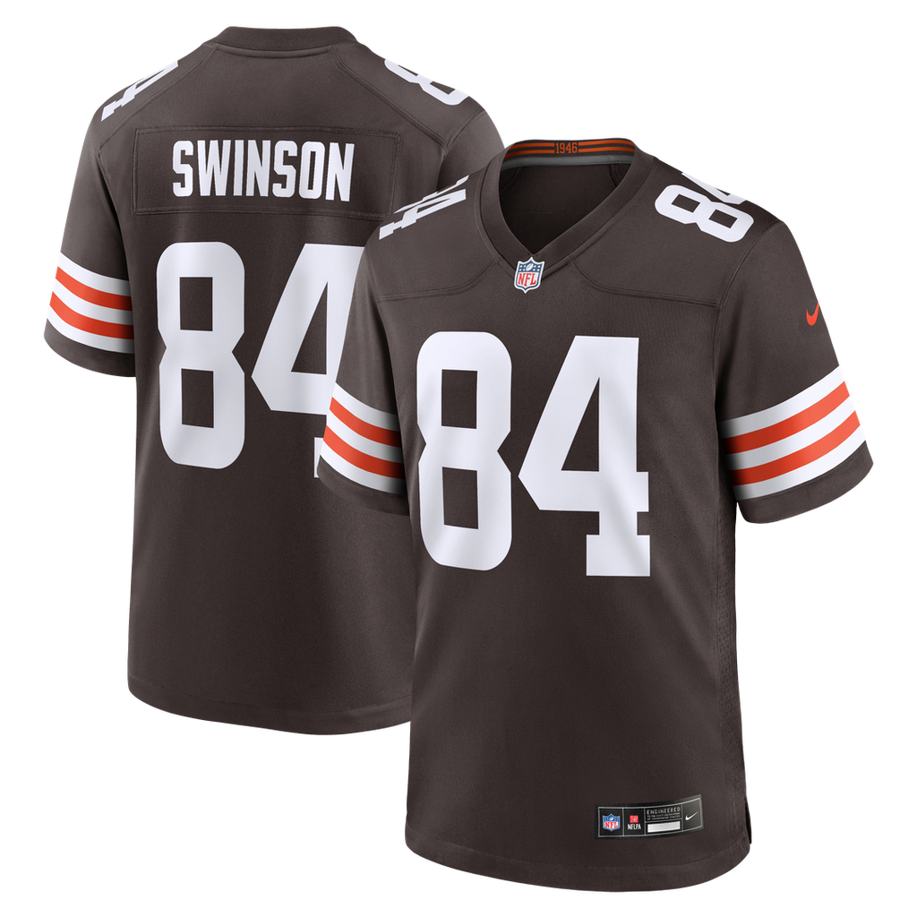 Messiah Swinson Cleveland Browns Game Jersey - Brown