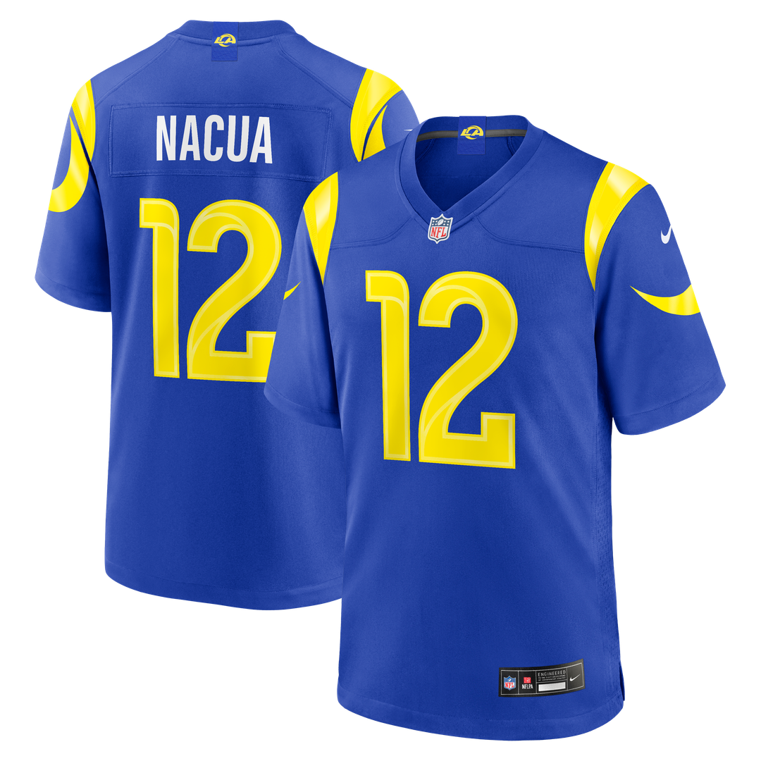 Puka Nacua Los Angeles Rams Game Jersey - Classic Sol