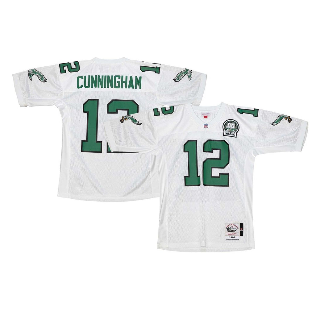 Randall Cunningham Philadelphia Eagles 1992 Authentic Throwback Jersey - White