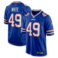 DaShaun White Buffalo Bills Game Jersey - Royal Blue