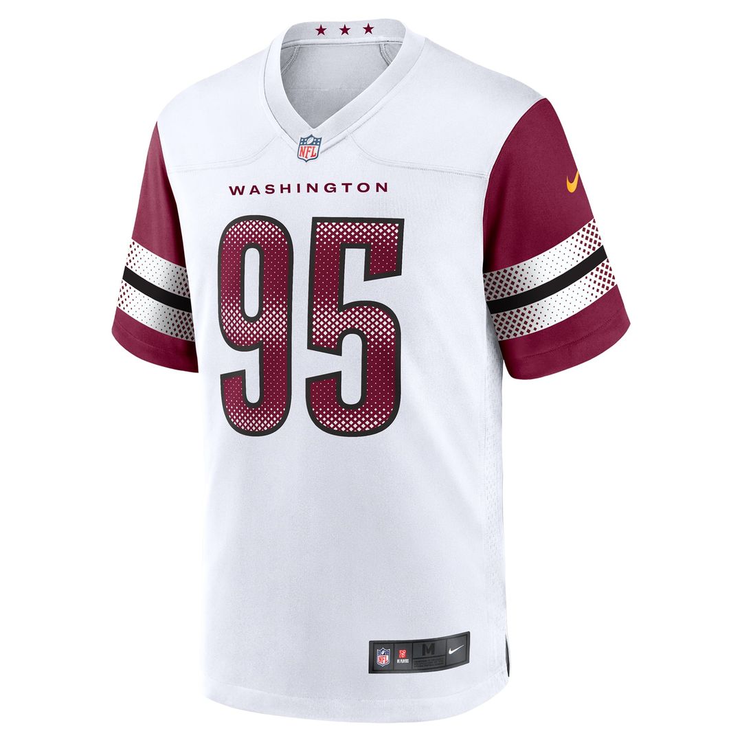 Jer'Zhan Newton Washington Commanders Game Jersey - White
