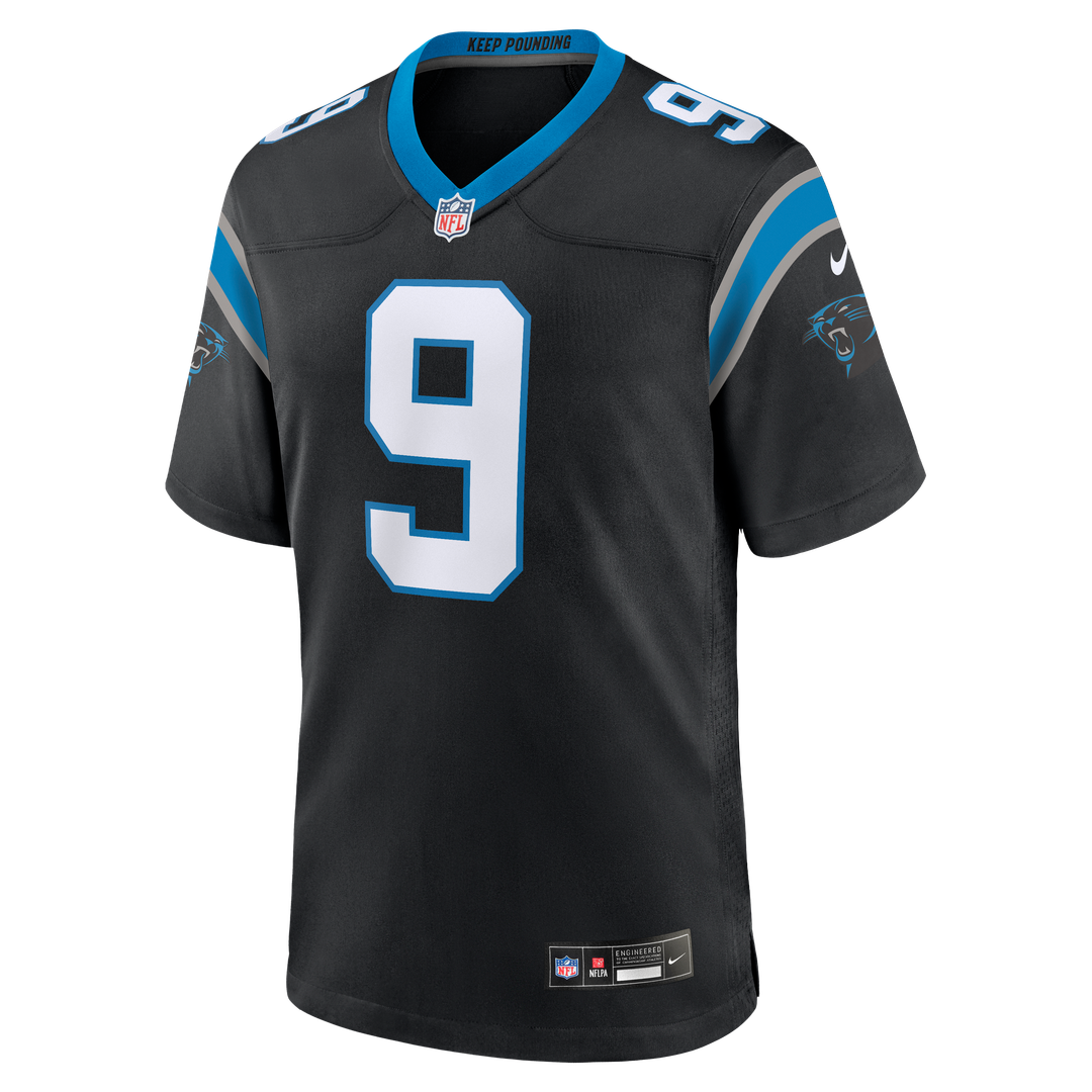 Bryce Young Carolina Panthers Game Jersey - Black