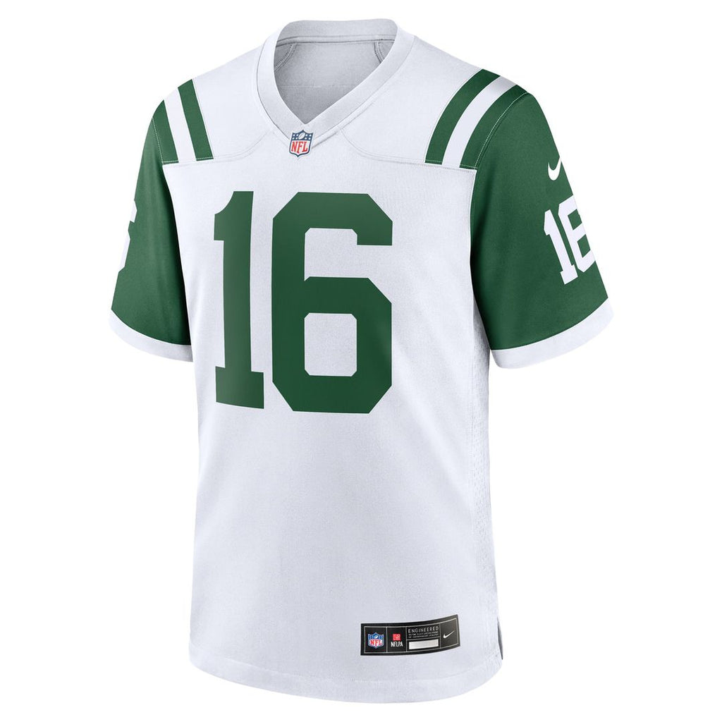 Vinny Testaverde New York Jets Alternate Game Jersey - White