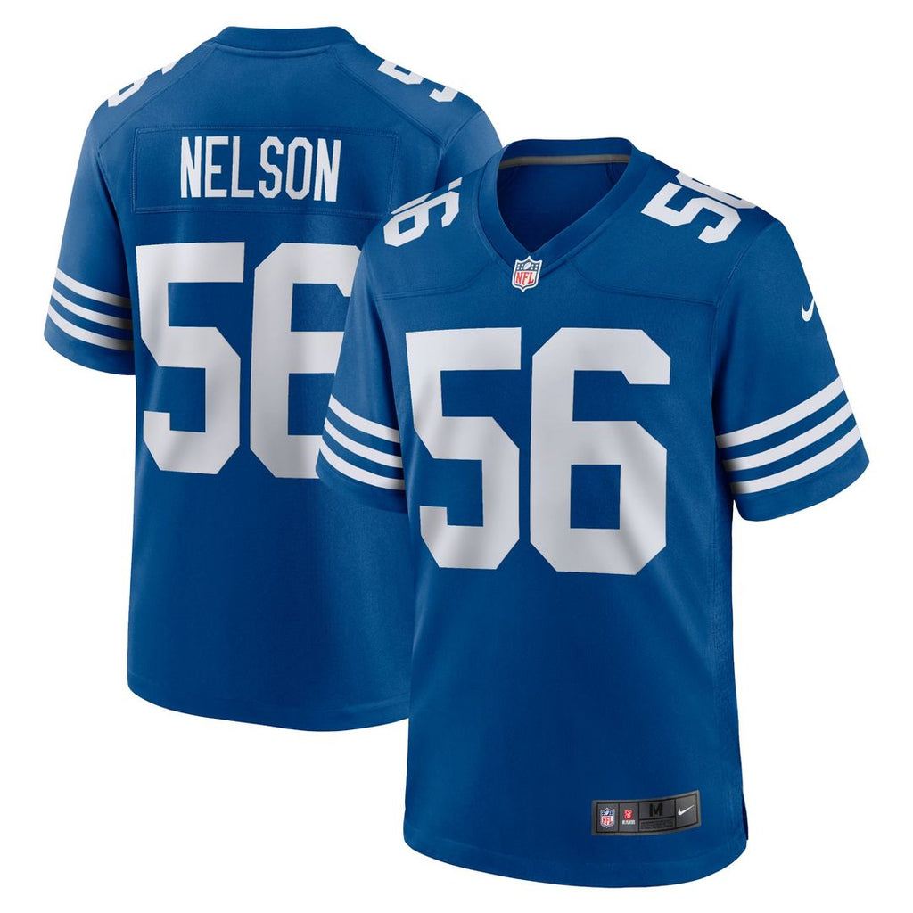 Quenton Nelson Indianapolis Colts Alternate Game Jersey - Royal Blue