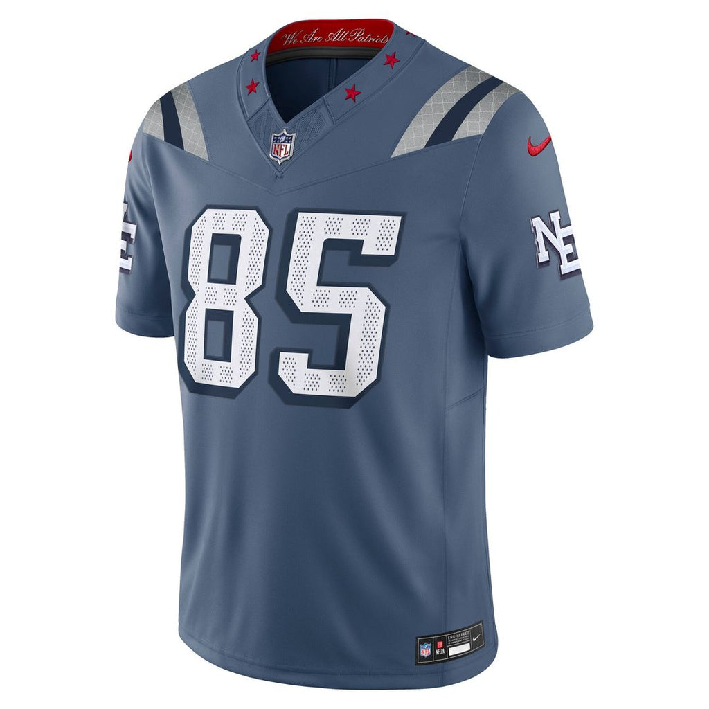 Hunter Henry New England Patriots Rivalries Collection Stitched Limited Jersey - Blue