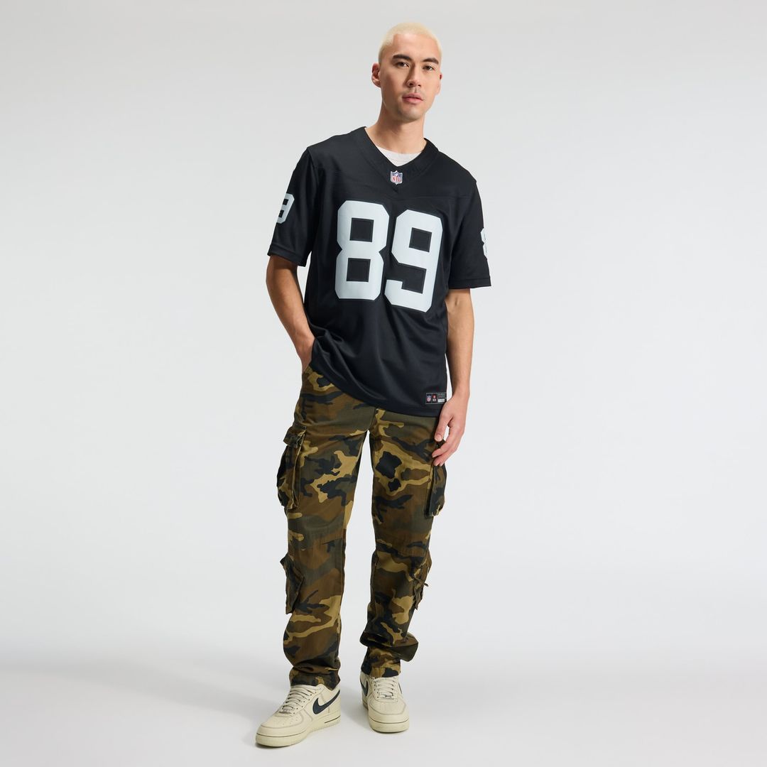 Brock Bowers Las Vegas Raiders Vapor F.U.S.E. Stitched Limited Jersey - White