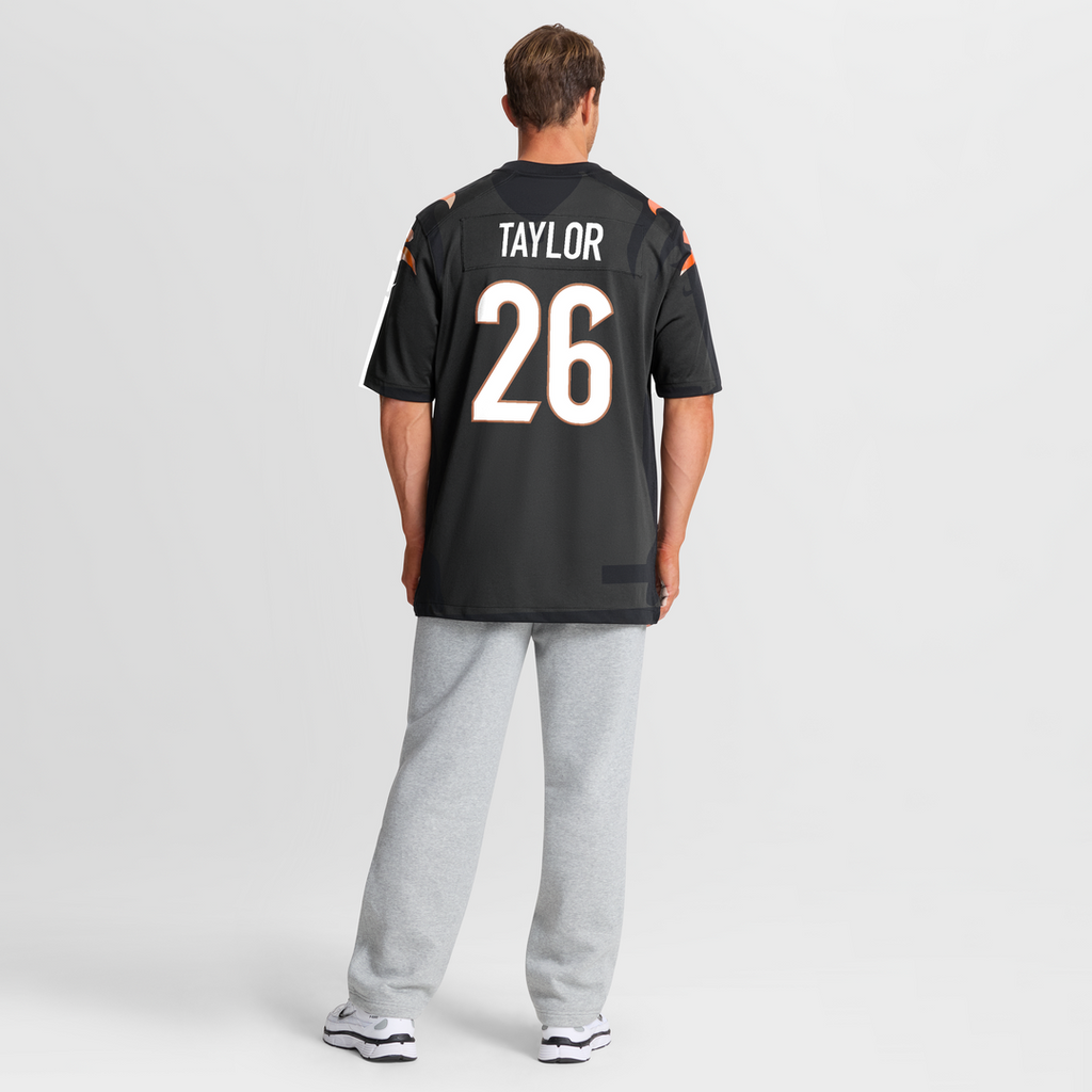 Ja'Sir Taylor Cincinnati Bengals Game Jersey - Black