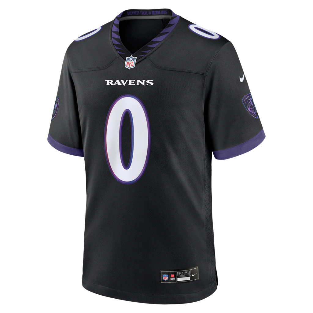 Roquan Smith Baltimore Ravens Alternate Game Jersey - Black